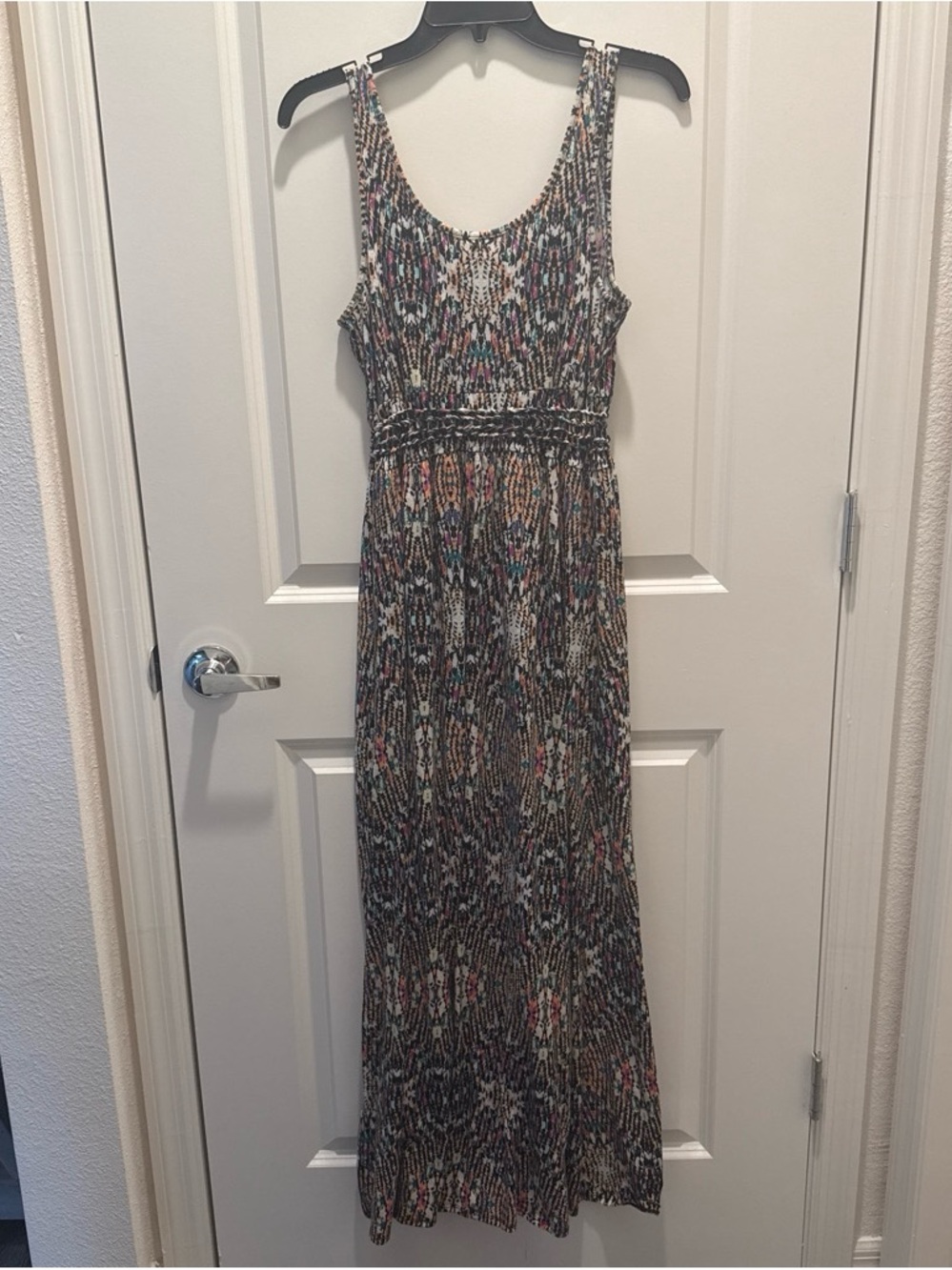 Mudd Multicolor Printed Tank Maxi Dress